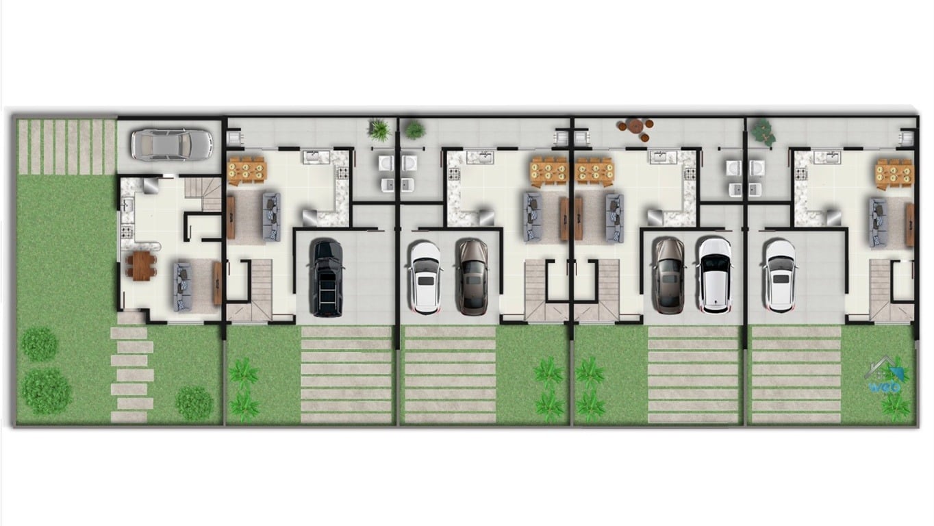 Foto do Sobrado com 3 quartos no Cidade Jardim, Curitiba - foto 3