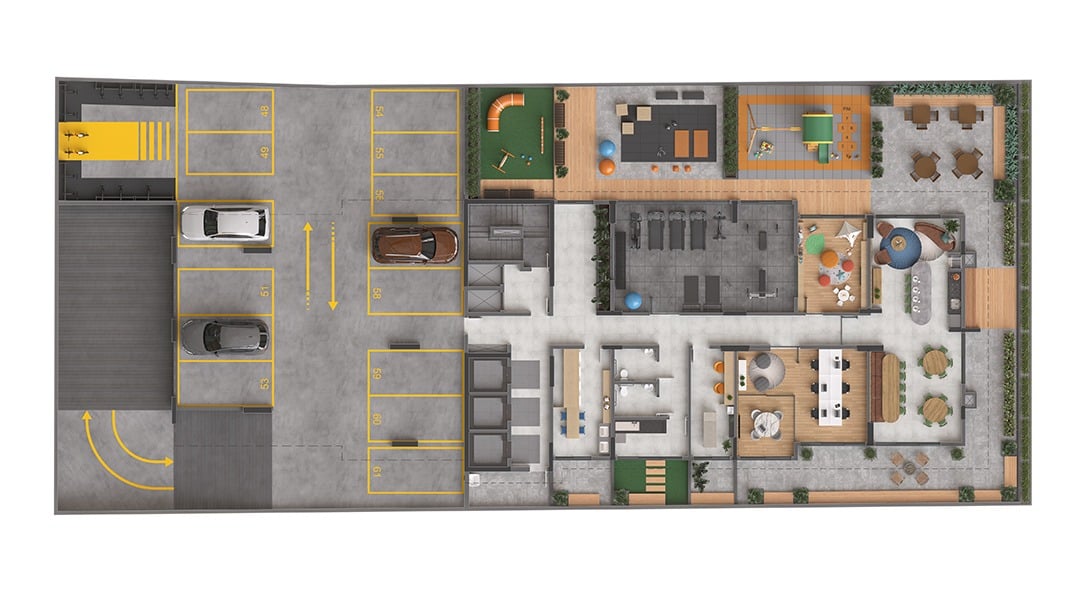 Foto do Apartamento com 1 quartos no Centro, Curitiba - foto 2