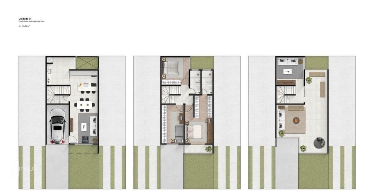 Foto do Apartamento com 3 quartos no Xaxim, Curitiba - foto 2