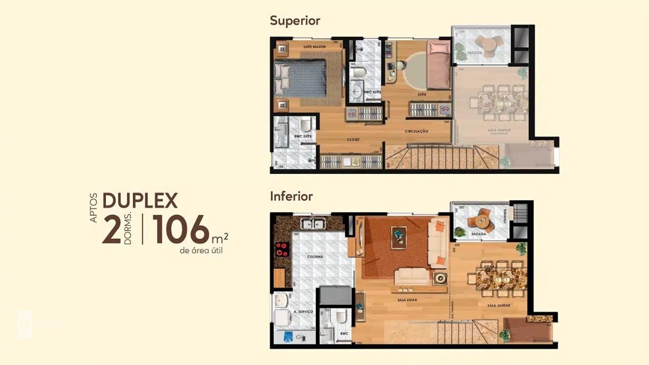 Foto do Apartamento com 3 quartos no Água Verde, Curitiba - foto 22