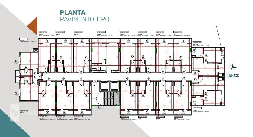 Foto do Apartamento com 1 quartos no centro, Curitiba - foto 26