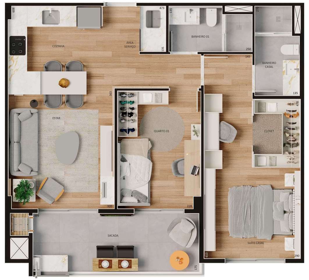 Planta 4 — Reserva Lago, Reserva Barigui (Avantti), Mossunguê, Curitiba