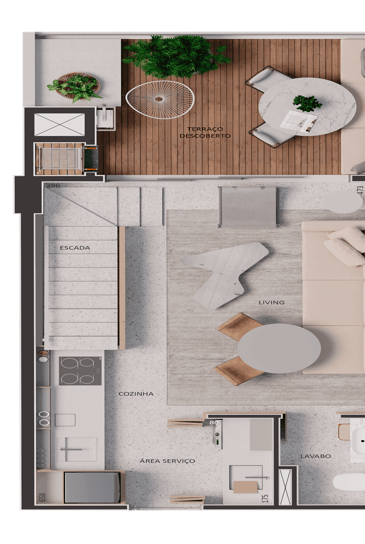 Planta 3 — Reserva Lago, Reserva Barigui (Avantti), Mossunguê, Curitiba