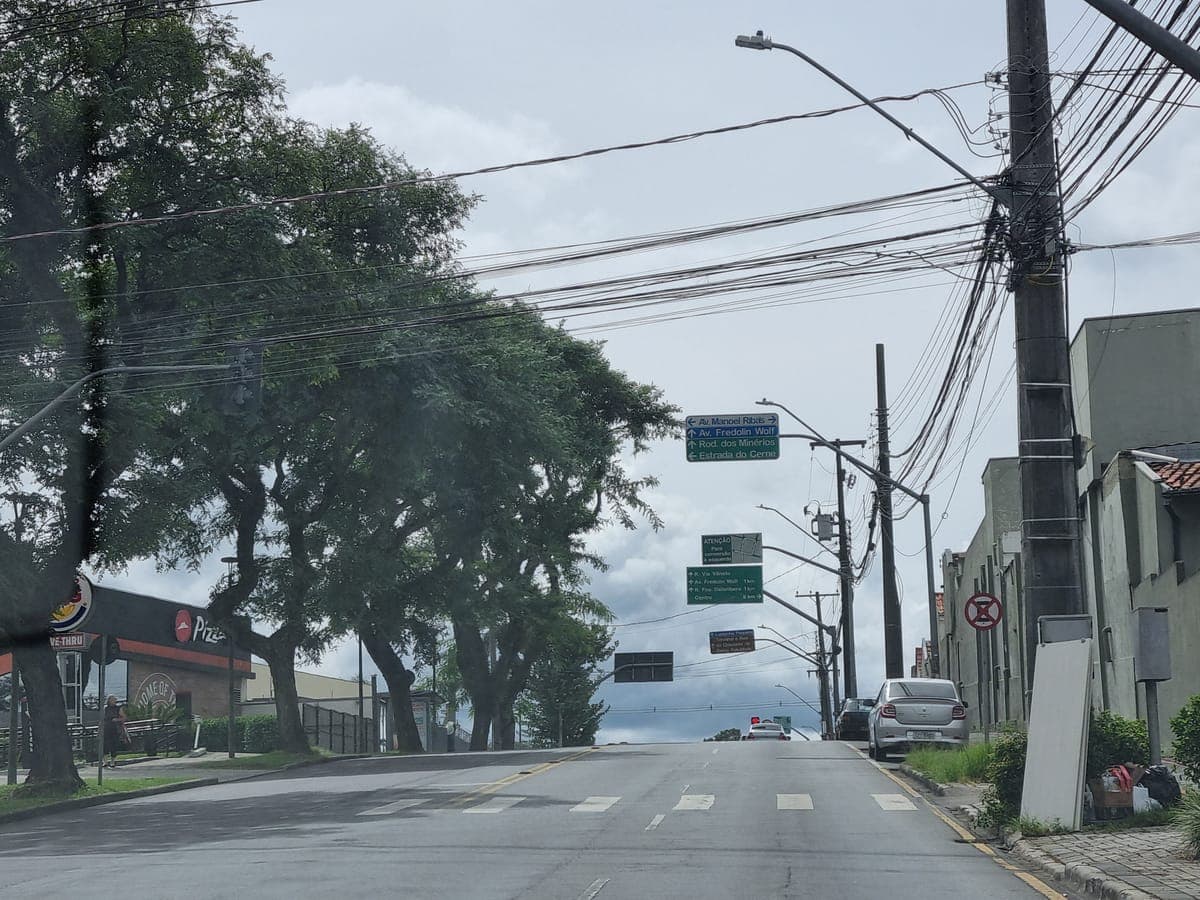 Rua Domingos Strapasson, exemplo do padrão residencial do bairro