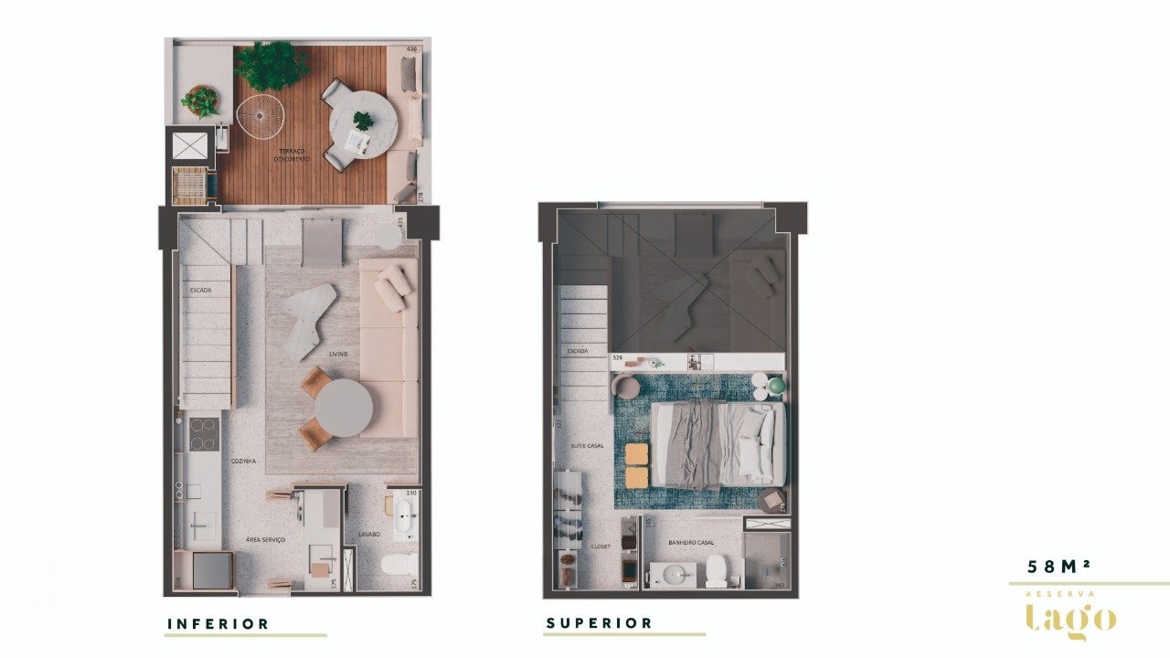 Foto do Apartamento com 1 quartos no Mossunguê, Curitiba - foto 33
