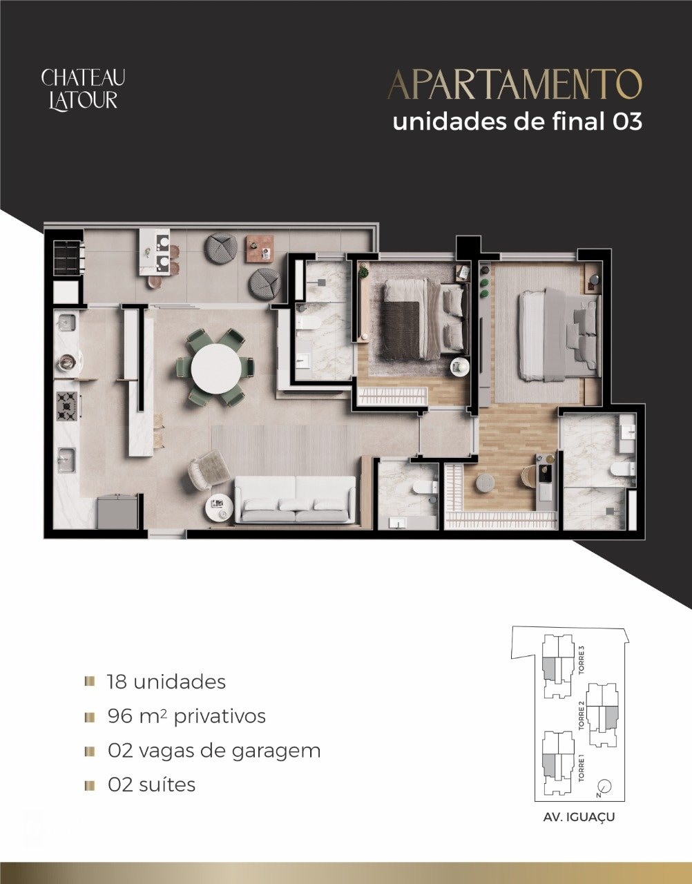 Foto do Apartamento com 2 quartos no Seminário, Curitiba - foto 35