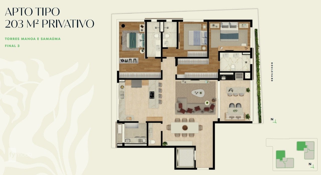 Foto do Apartamento com 3 quartos no Bigorrilho, Curitiba - foto 26