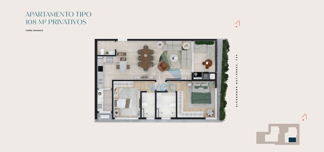 Foto do Apartamento com 2 quartos no Água Verde, Curitiba - foto 8