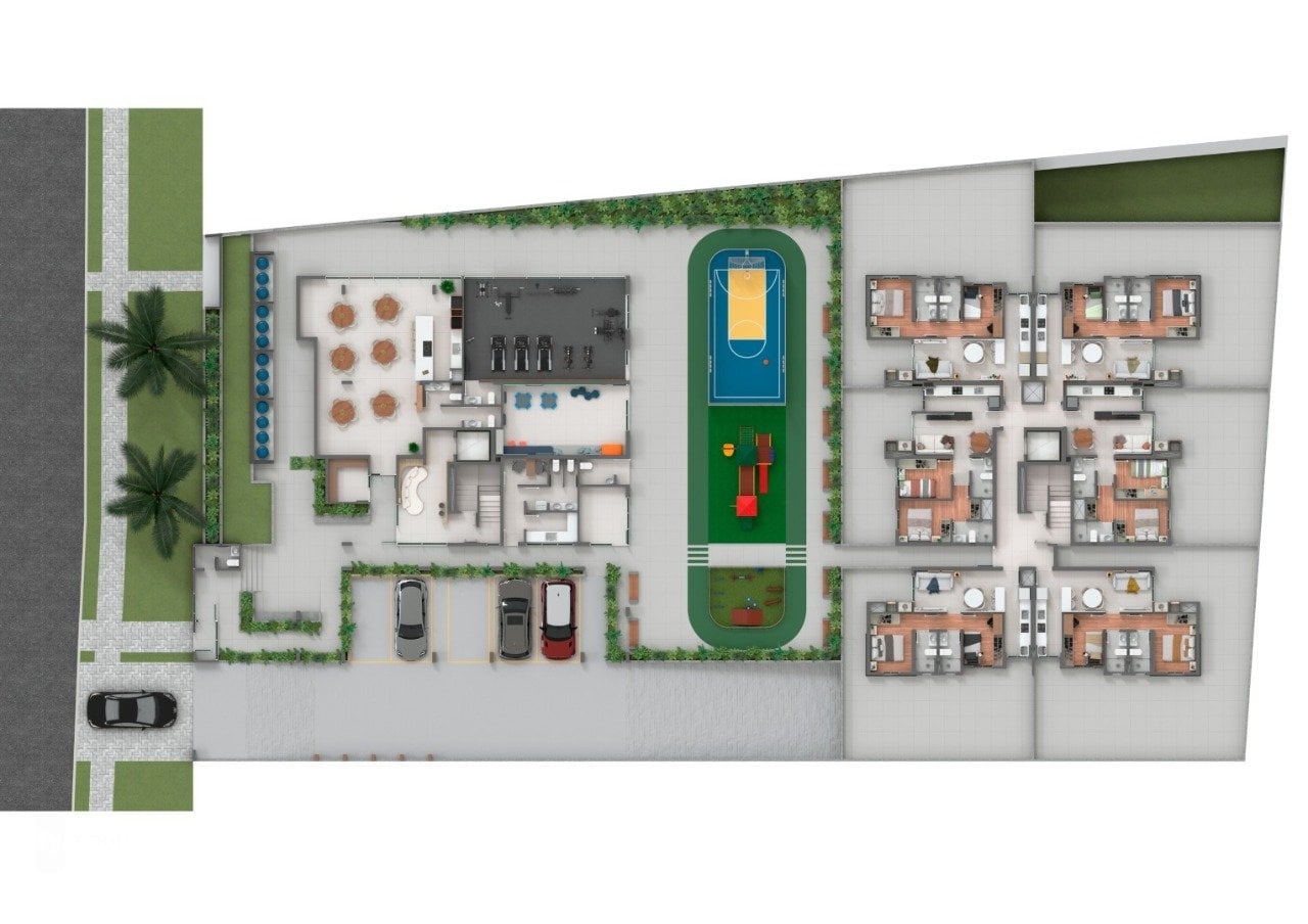 Foto do Apartamento com 2 quartos no Mossunguê, Curitiba - foto 3