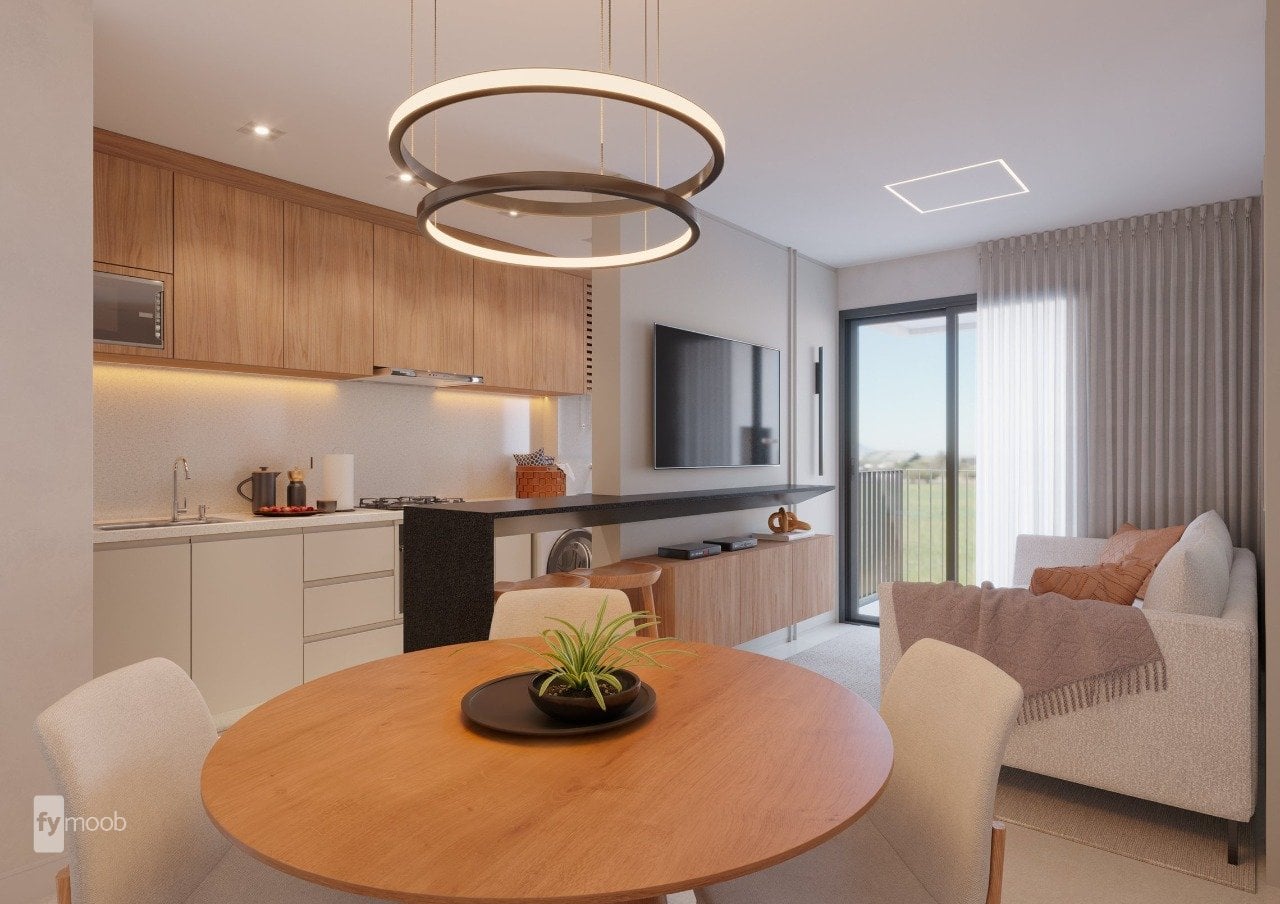 Foto do Apartamento com 2 quartos no Mossunguê, Curitiba - foto 6