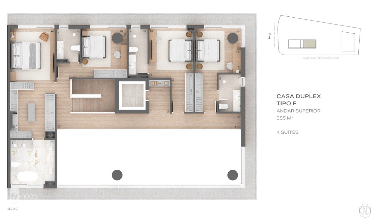 Foto do Apartamento com 3 quartos no Campo Comprido, Curitiba - foto 30