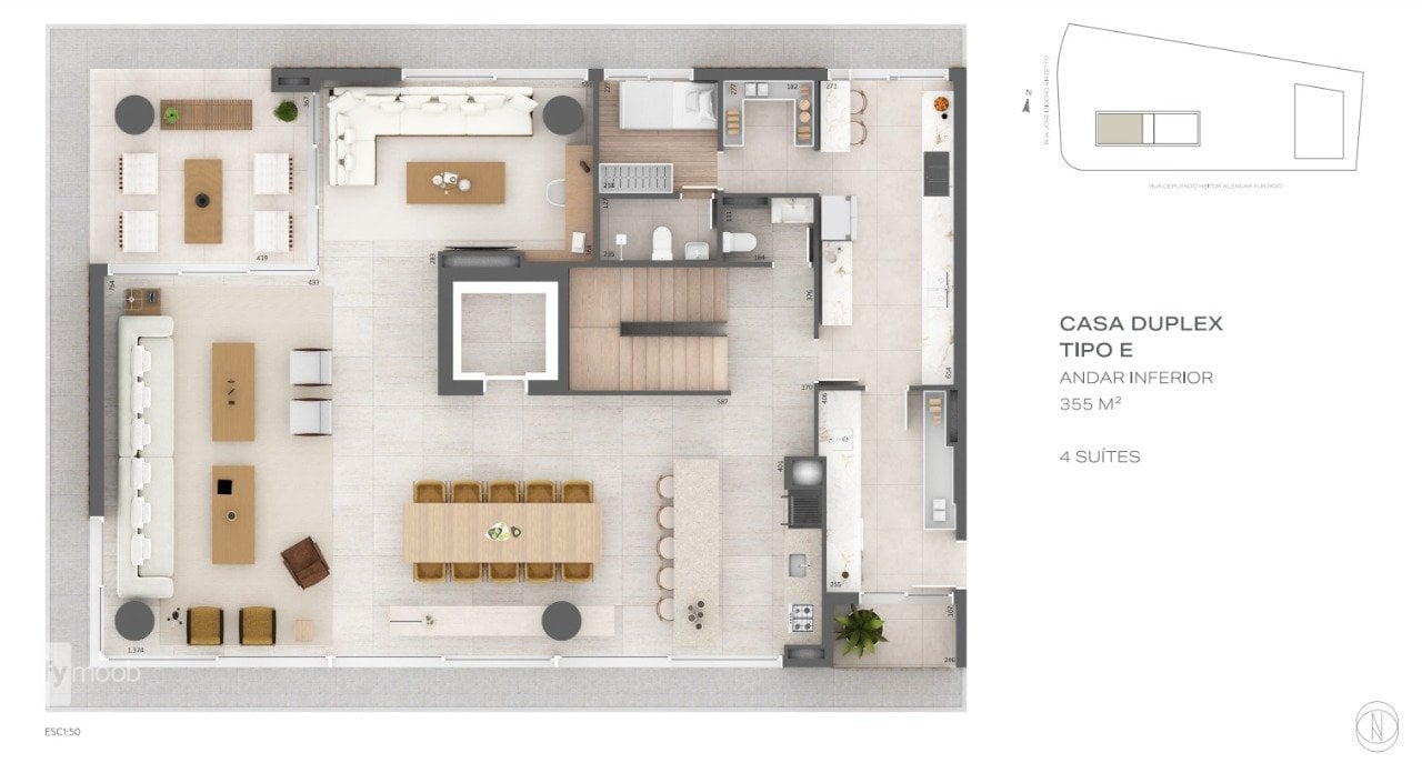 Foto do Apartamento com 3 quartos no Campo Comprido, Curitiba - foto 27
