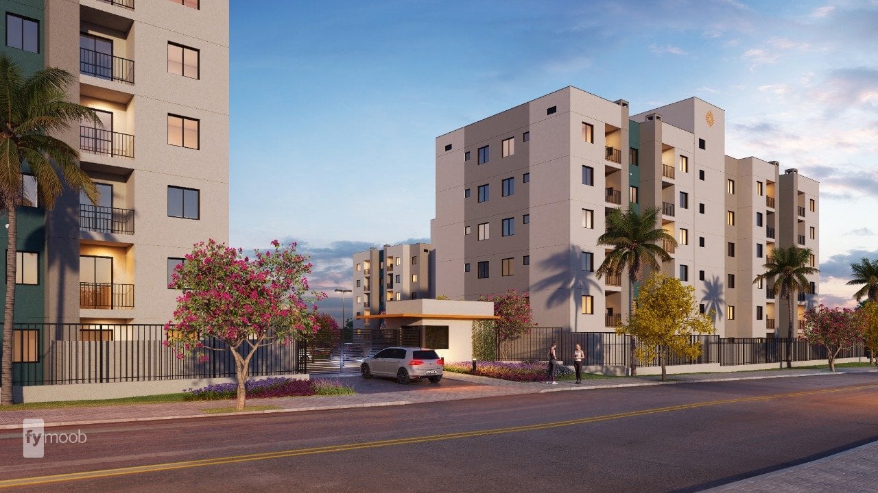 Foto do Apartamento com 2 quartos no Cidade Industrial, Curitiba - foto 2