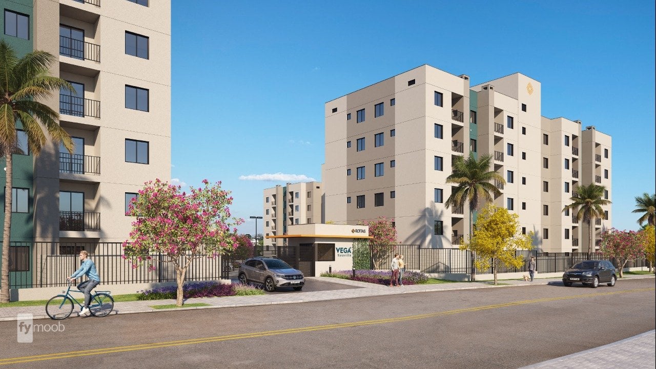 Foto do Apartamento com 2 quartos no Cidade Industrial, Curitiba - foto 1