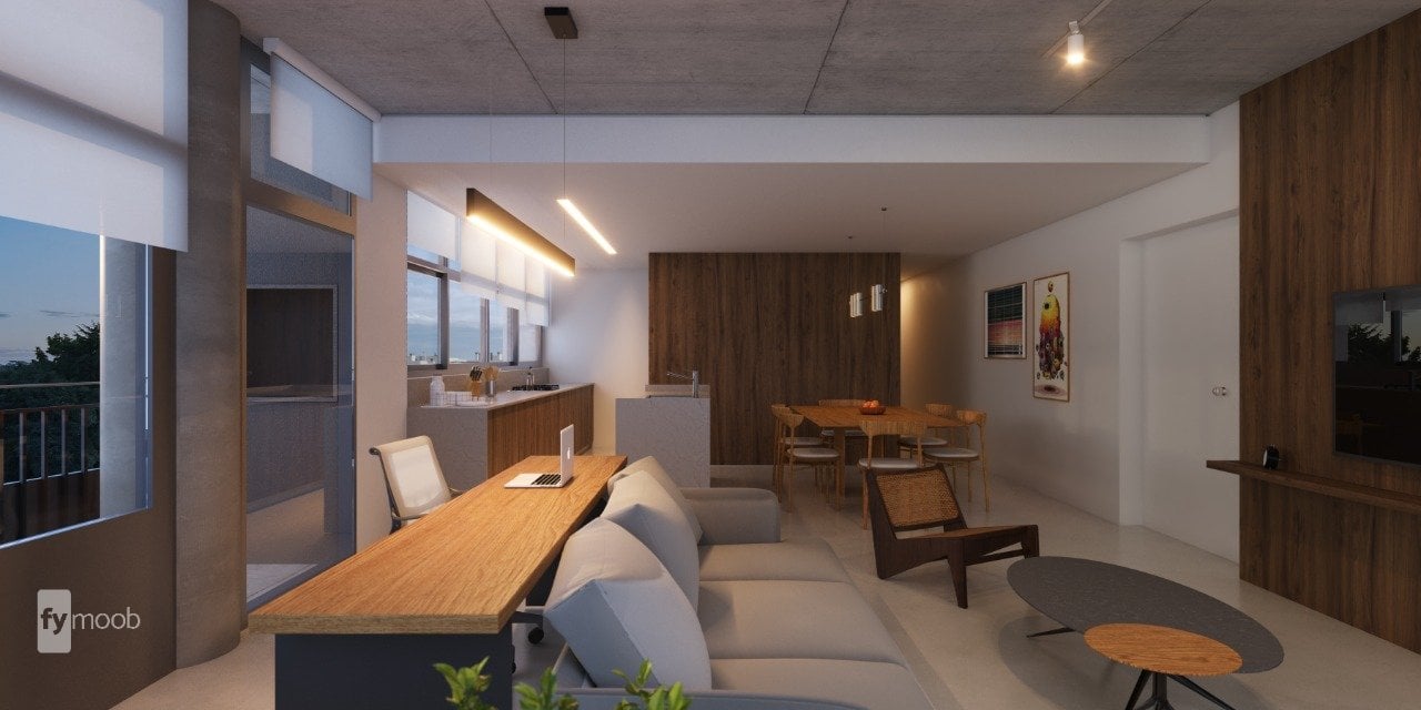 Foto do Apartamento com 2 quartos no Mossunguê, Curitiba - foto 17