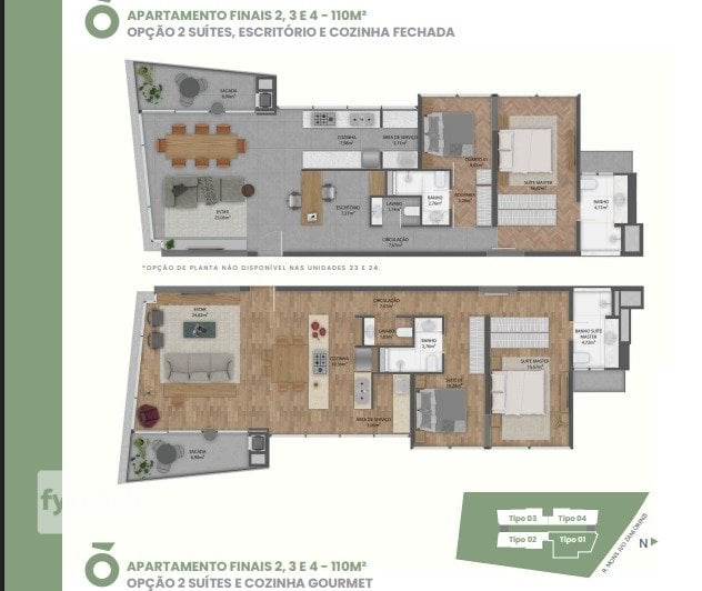 Foto do Apartamento com 3 quartos no Mossunguê, Curitiba - foto 24