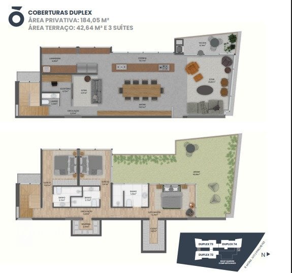Foto do Apartamento com 3 quartos no Mossunguê, Curitiba - foto 27