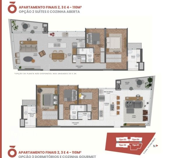 Foto do Apartamento com 3 quartos no Mossunguê, Curitiba - foto 28