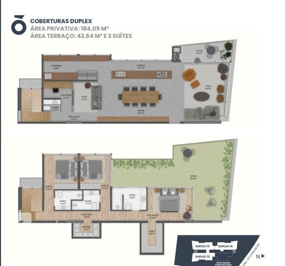 Foto do Apartamento com 3 quartos no Mossunguê, Curitiba - foto 25