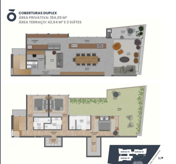 Foto do Apartamento com 3 quartos no Mossunguê, Curitiba - foto 25