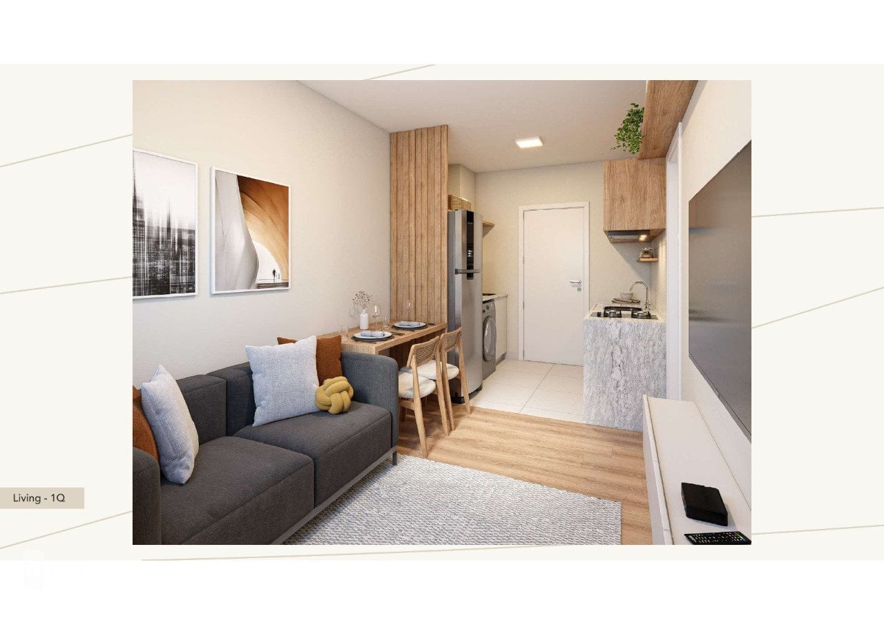 Foto do Apartamento com 1 quartos no Novo Mundo, Curitiba - foto 5