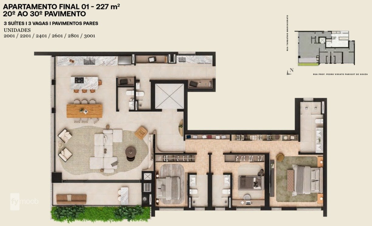 Foto do Apartamento com 3 quartos no Campina do Siqueira, Curitiba - foto 32