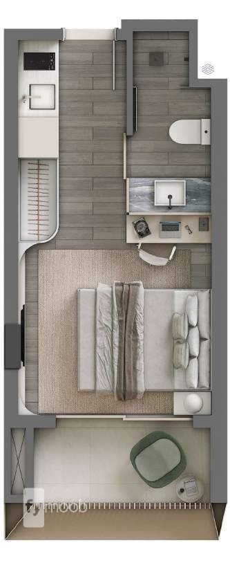 Foto do Apartamento com 1 quartos no Batel, Curitiba - foto 18