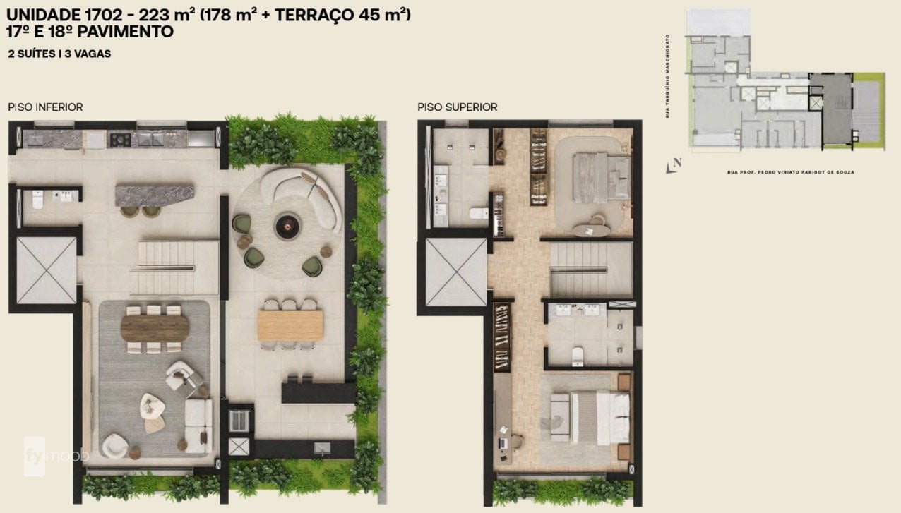 Foto do Apartamento com 3 quartos no Campina do Siqueira, Curitiba - foto 30