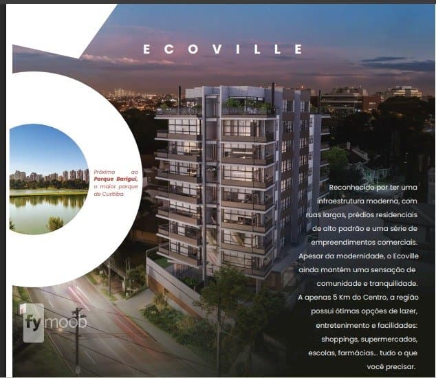 Cobertura no Bloma: 3 quartos e 3 suítes no Ecoville.