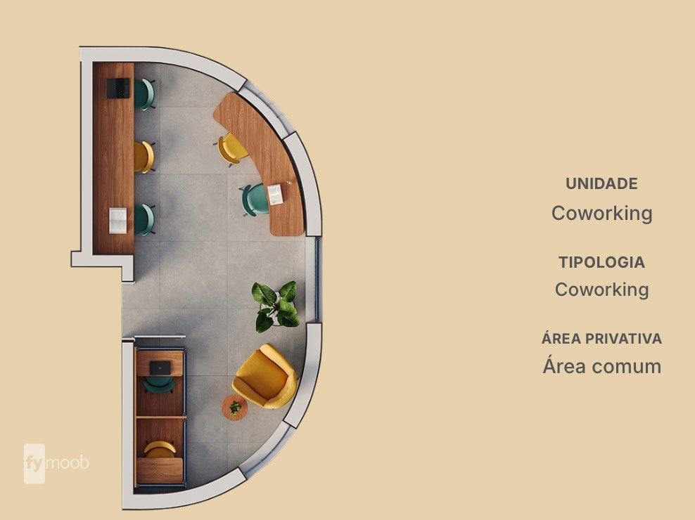 Foto do Studio com 1 quartos no Água Verde, Curitiba - foto 14