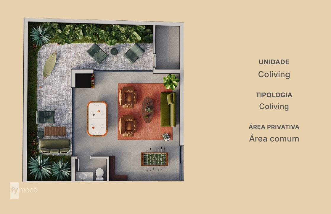 Foto do Studio com 1 quartos no Água Verde, Curitiba - foto 11