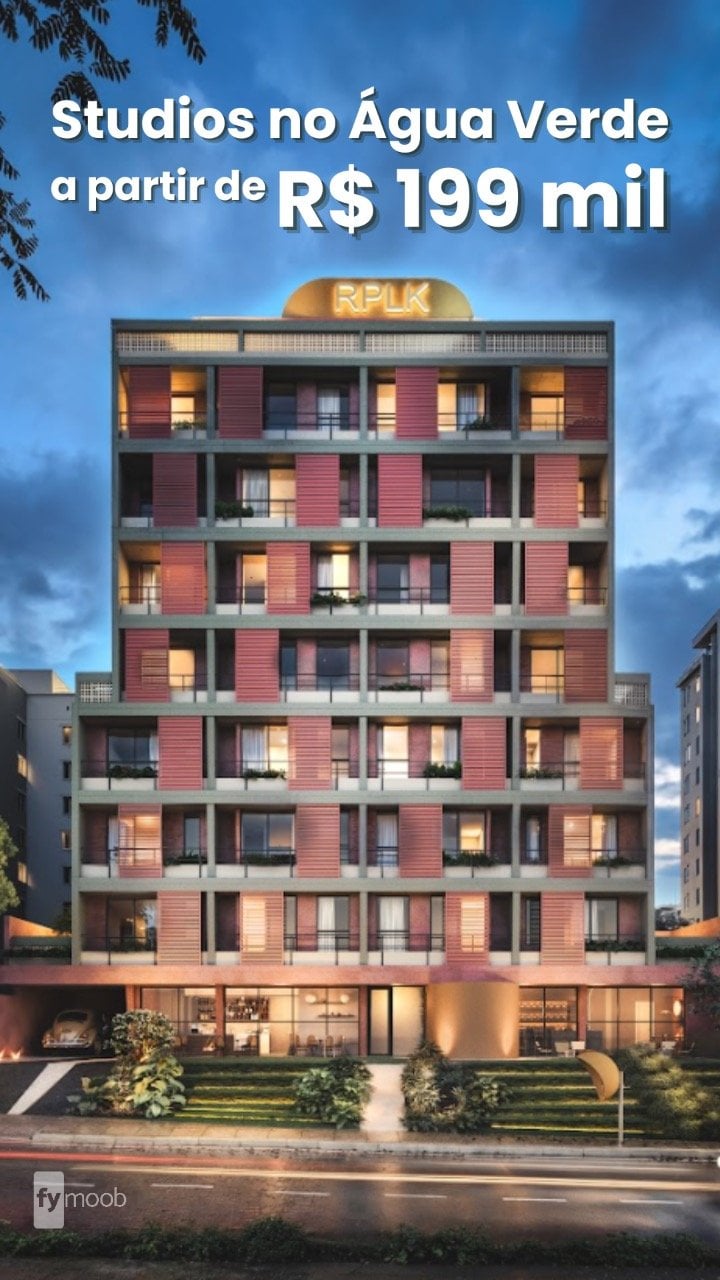 Foto do Studio com 1 quartos no Água Verde, Curitiba - foto 1