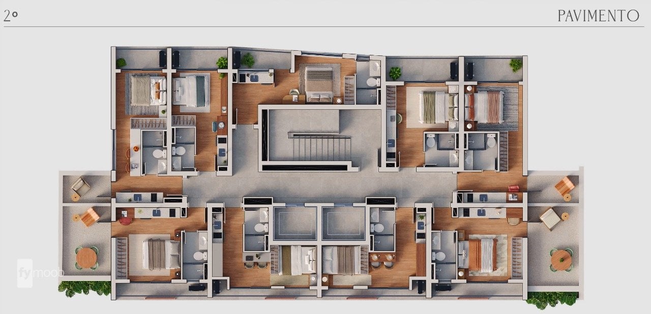 Foto do Studio com 1 quartos no Água Verde, Curitiba - foto 6