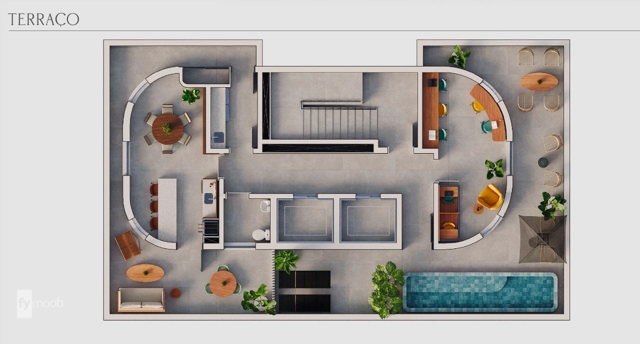 Foto do Studio com 1 quartos no Água Verde, Curitiba - foto 13