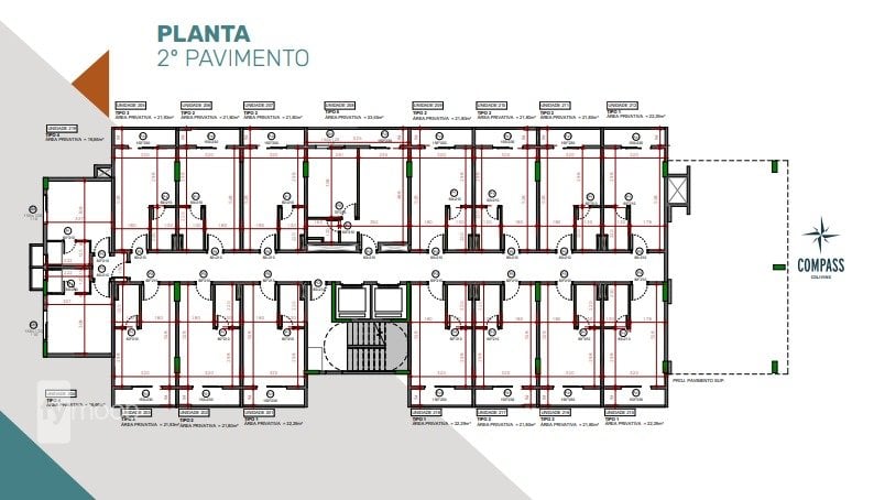 Foto do Apartamento com 1 quartos no centro, Curitiba - foto 27