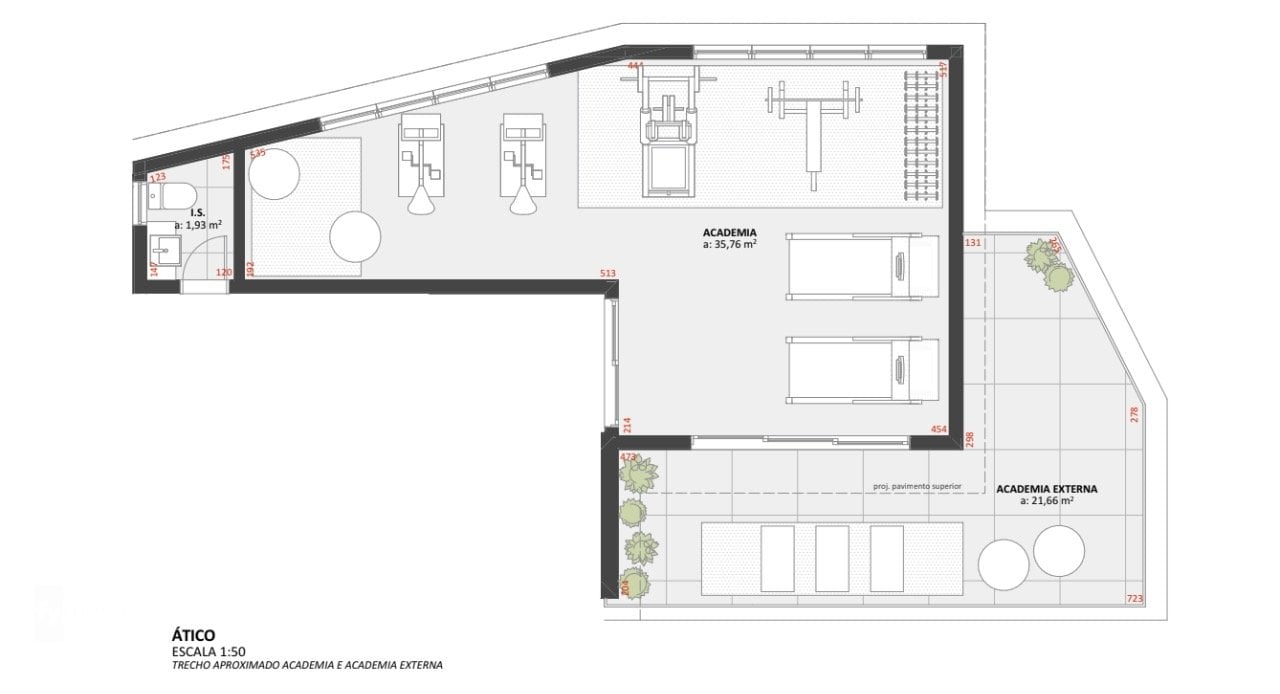 Foto do Studio com 1 quartos no Água Verde, Curitiba - foto 22