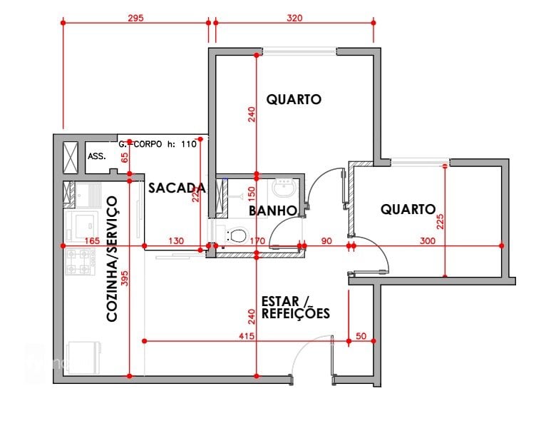 Foto do Apartamento com 2 quartos no Novo Mundo, Curitiba - foto 14