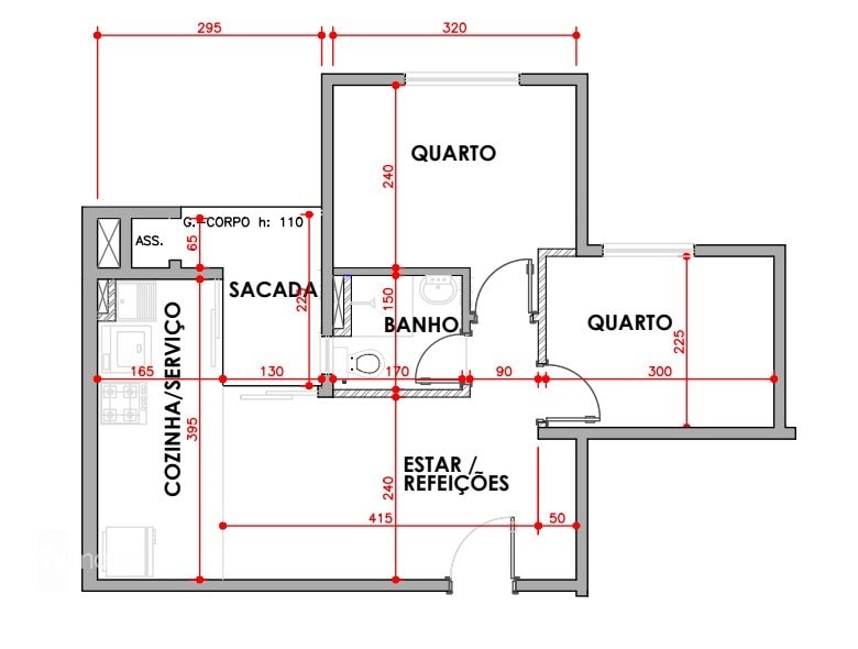 Foto do Apartamento com 2 quartos no Novo Mundo, Curitiba - foto 14