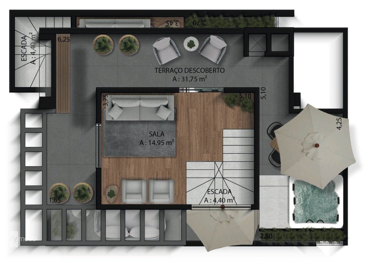 Foto do Casa em Condomínio com 3 quartos no Portão, Curitiba - foto 10
