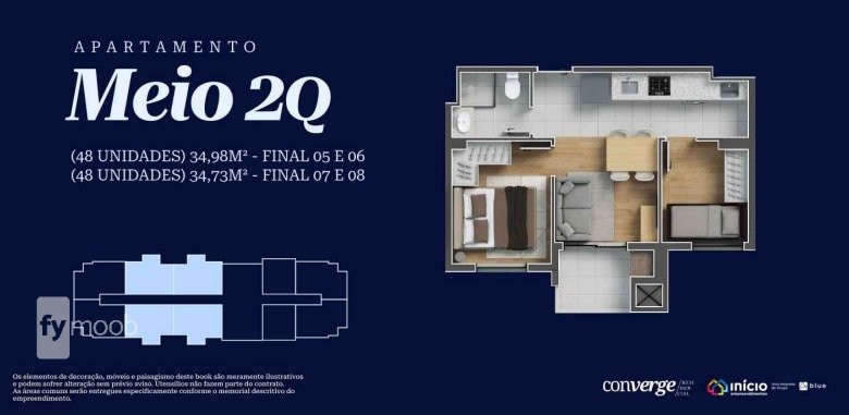 Foto do Apartamento com 2 quartos no Capão Raso, Curitiba - foto 26