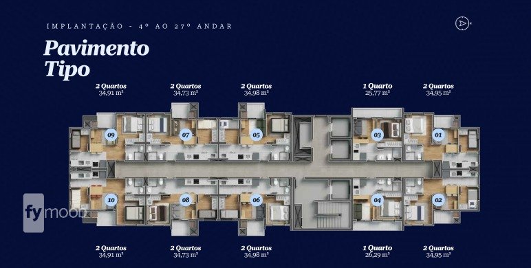 Foto do Apartamento com 2 quartos no Capão Raso, Curitiba - foto 37