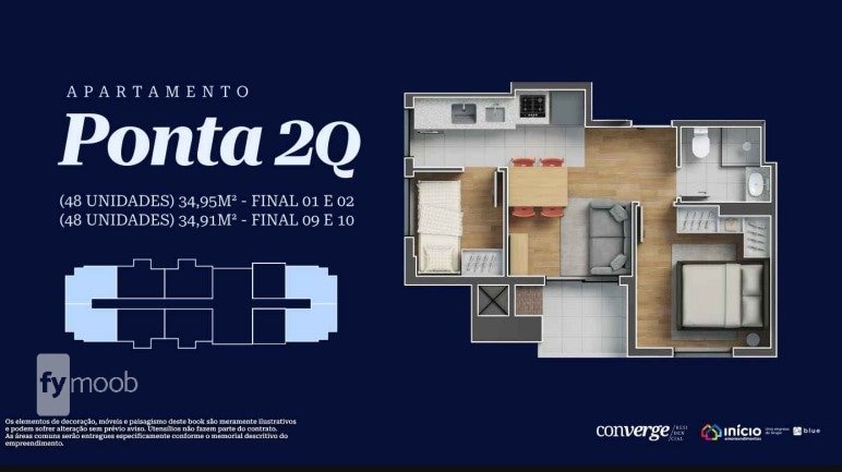 Foto do Apartamento com 2 quartos no Capão Raso, Curitiba - foto 22